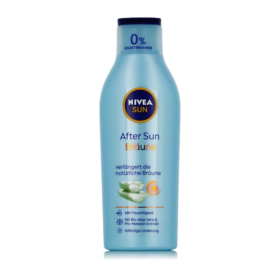 Nivea sun after sun bronze tan prolonging lotion bottle