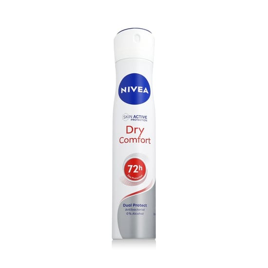 Nivea Dry Comfort 72h Deo Protection – дезодорант для тела Дезодорант Nivea Dry Comfort 72h Deo Protection в упаковке