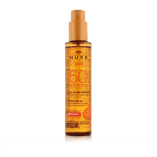 Nuxe Sun Tanning Sun Oil High Protection SPF 50
