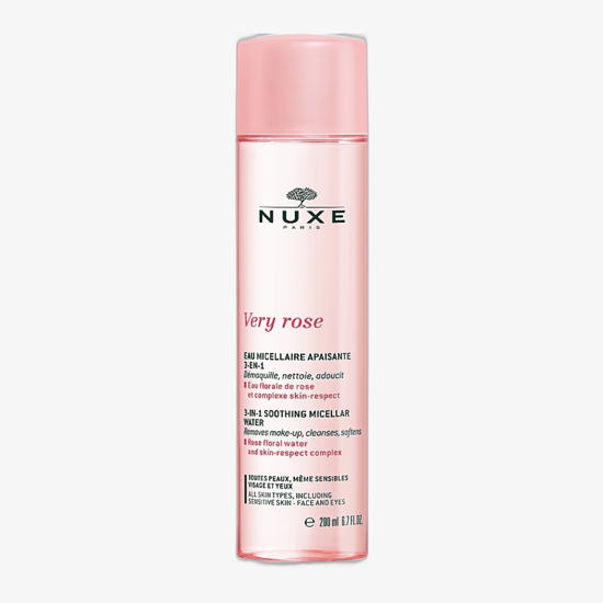 Gentle Nuxe Very Rose Soothing Cleansing Micellar Water Bottle