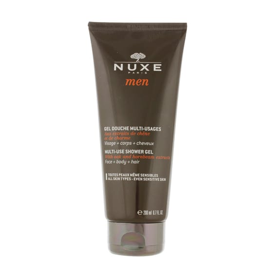 Nuxe men multi-use shower gel 200 ml pudel
