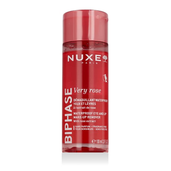 Gentle Nuxe Very Rose Biphase Make-Up Remover for Eyes and Lips