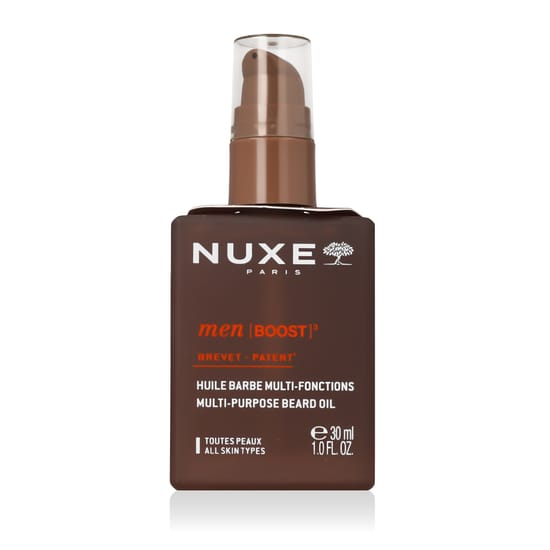 Nuxe Men Boost Multi-Purpose Beard Oil Bottle