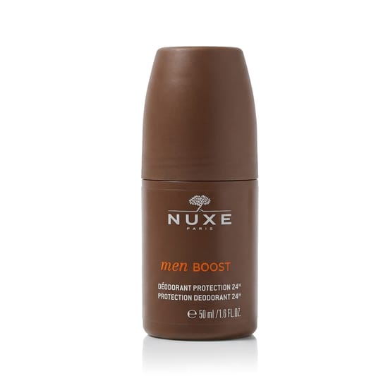 Nuxe men boost 24h protection deodorant in packaging