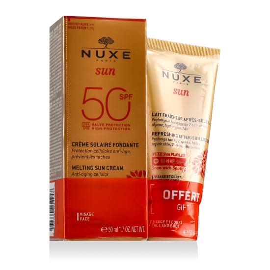 Nuxe Sun High Protection SPF 50 komplekt valge ja sinise pakendiga