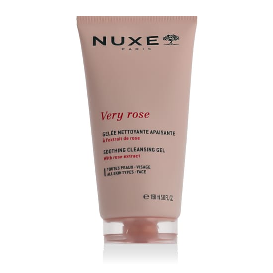 Nuxe Very Rose Cleansing Gel pudel lillemotiiviga