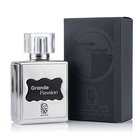 Original Nylaa Grande Passion EDP packaging Bottle of Nylaa Grande Passion Eau de Parfum (EDP)