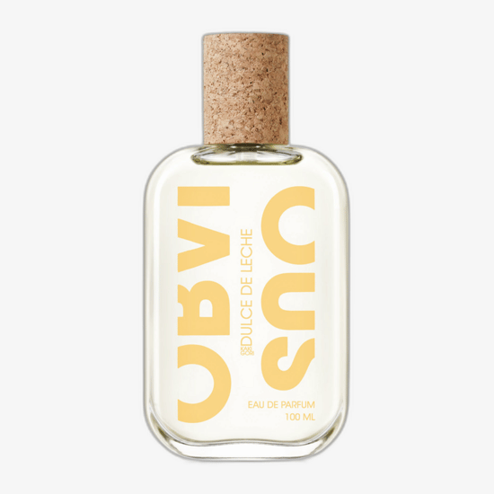 Close-up of obvious parfums dulce de leche edp sample