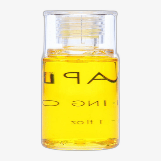 Bottle of Olaplex No.7 Bonding Oil for hair care