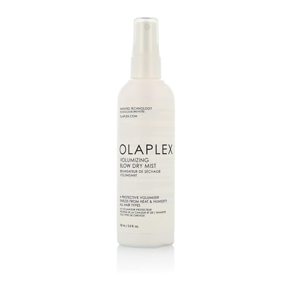 Olaplex Volumizing Blow Dry Mist bottle, detail view