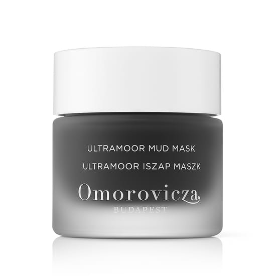Крупный план баночки с маской Omorovicza Ultramoor