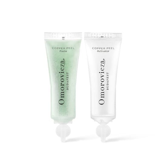 Omorovicza copper peel 16 x pakend ja sisu