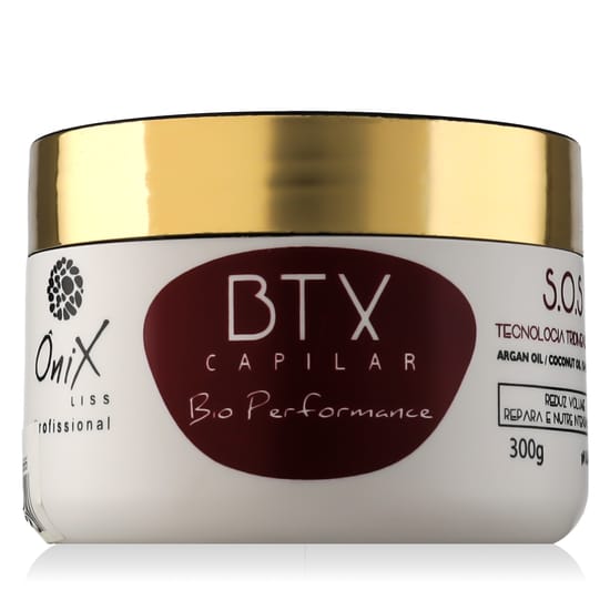 Bottle of Onix Liss Profissional Botox Capilar Bio Performance for hair