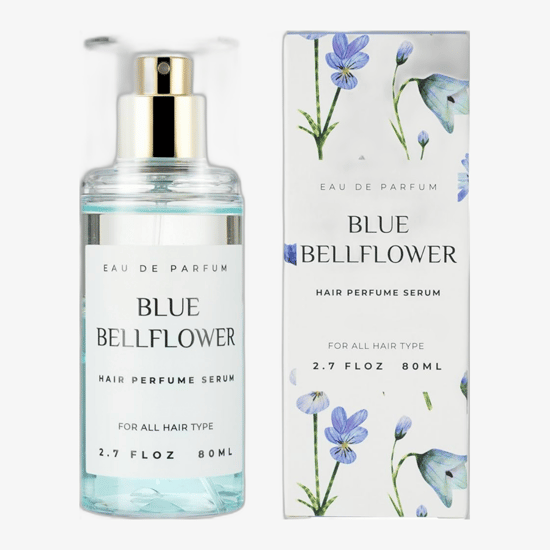 Elegant bottle of Organicals® FLOWERS Hair Perfume