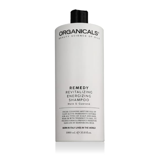 Флакон шампуня Organicals® Remedy revitaliziruyushchiy i energiziruyushchiy