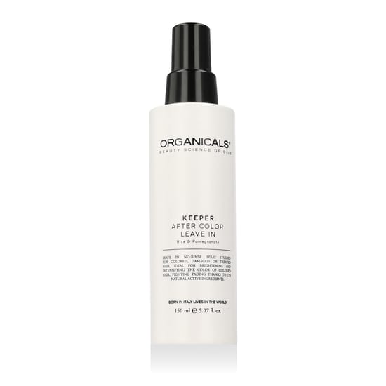 Packaging of Organicals® KEEPER After Color Leave In Bottle of Organicals® KEEPER After Color Leave In for hair care