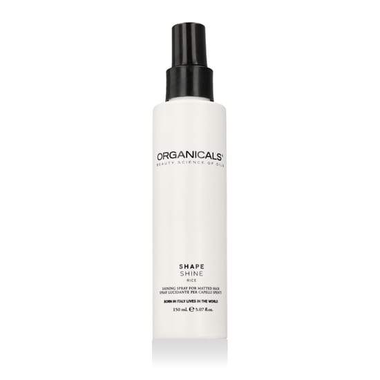 Organicals® SHAPE Shine Spray pudel – juustele loomulik sära