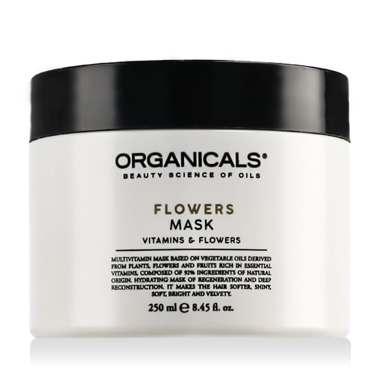 Увлажняющая маска Organicals® FLOWERS с натуральными цветочными экстрактами в упаковке