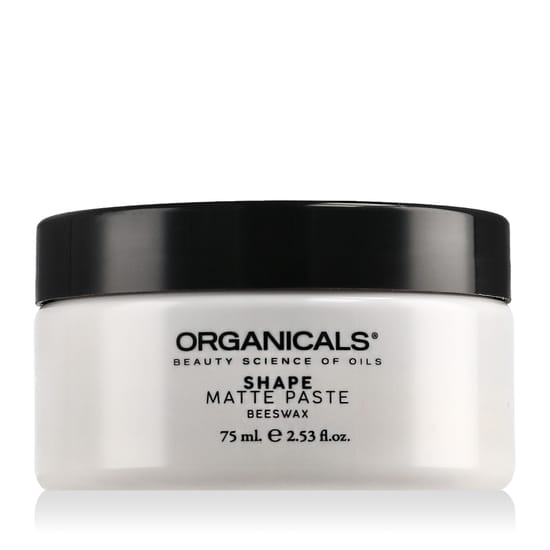 Organicals® Shape Matte Paste pakendi lähivõte