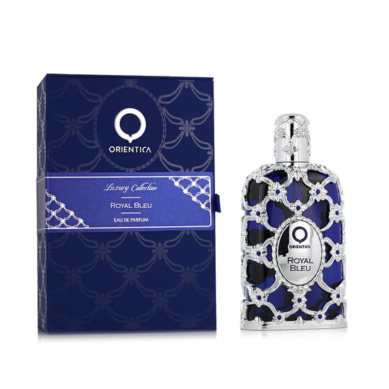 Elegant bottle of Orientica Royal Bleu Eau De Parfum