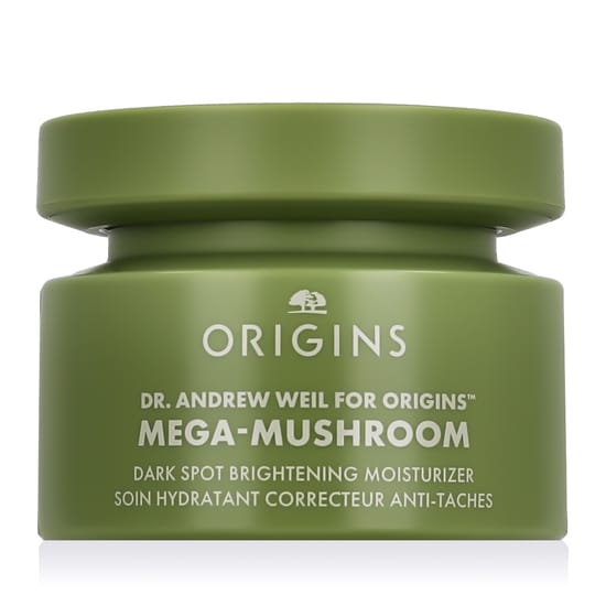 Origins Mega-Mushroom: увлажняющий крем для сияющей ровной кожи Origins Mega-Mushroom крем: легкая текстура, увлажнение и выравнивание тона кожи