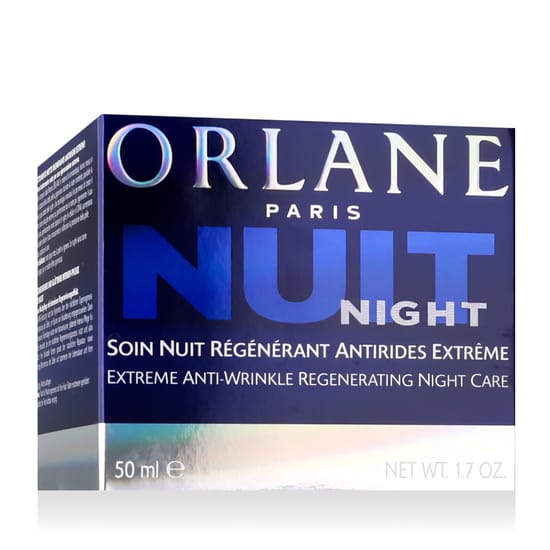 Orlane extreme anti-wrinkle night cream in elegant packaging