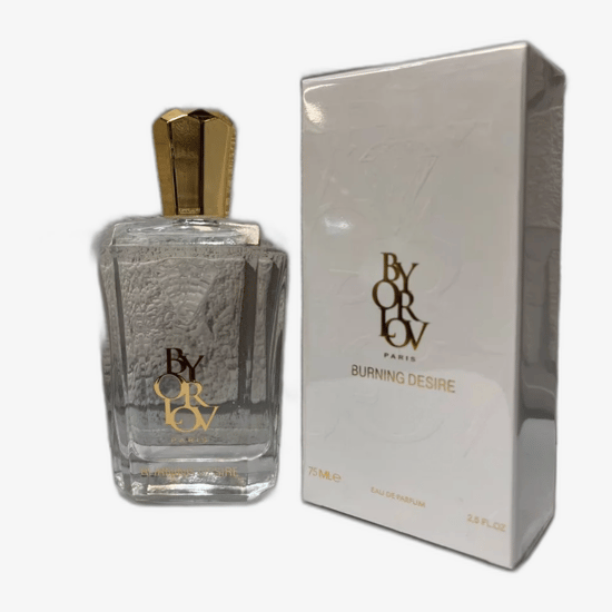 Unboxed bottle of Orlov Paris Burning Desire EDP