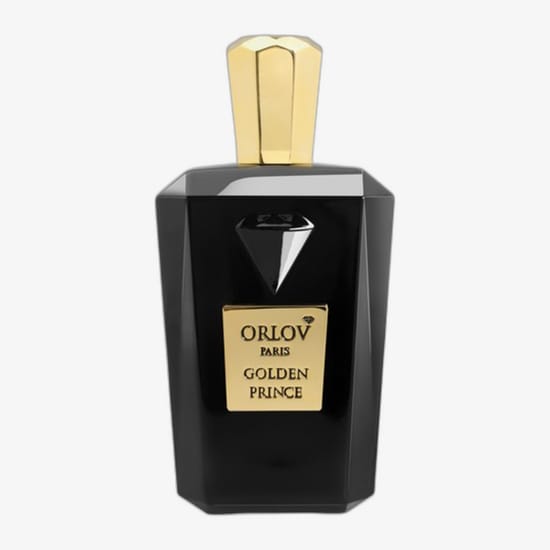 Sophisticated bottle of Orlov Paris Golden Prince EDP