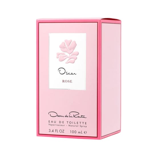 Бутылка oscar de la renta rose edt вблизи