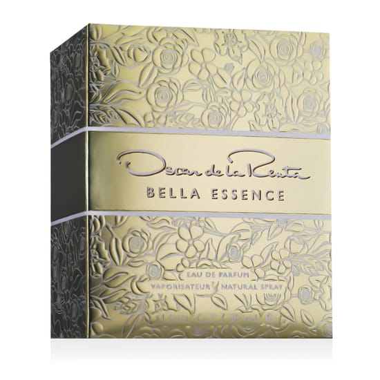 Original packaging of oscar de la renta bella essence edp Elegant bottle of oscar de la renta bella essence edp