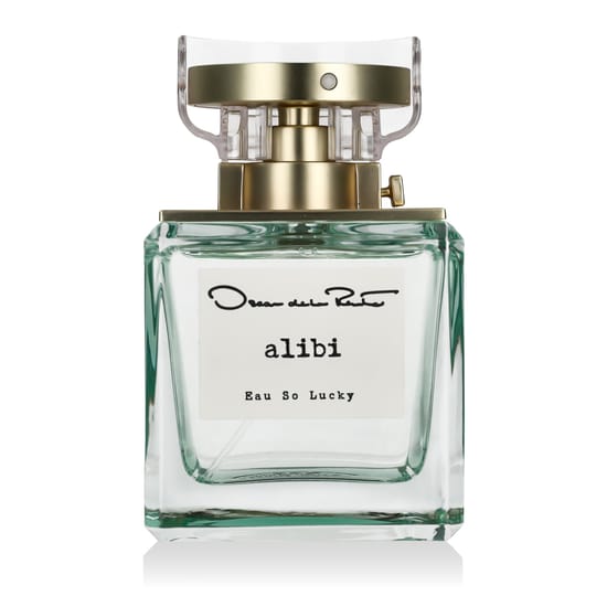 Bottle of Oscar De La Renta Alibi Eau So Lucky EDT perfume