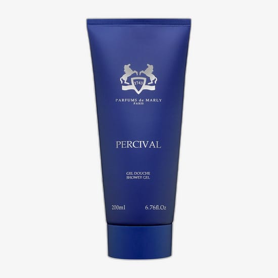 Элегантная бутылка парфюмированного геля для душа Parfums de Marly Percival