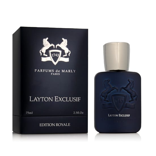 Elegant bottle of Parfums de Marly Layton Exclusif Eau de Parfum