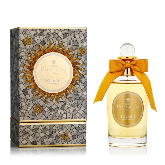 Elegant bottle of Penhaligon's Solaris Eau De Parfum