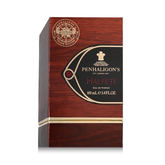 Sophisticated bottle of Penhaligon's Halfeti Eau De Parfum