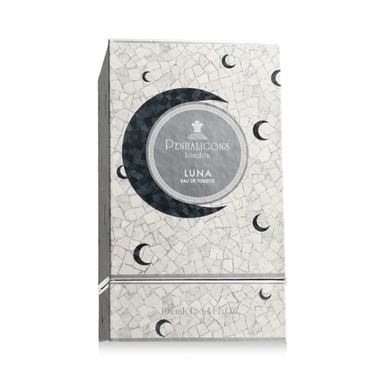 Close-up of Penhaligon's Luna EDT bottle
