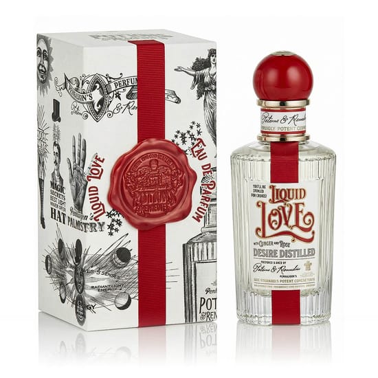 Elegant bottle of Penhaligon's Potion Remedies Liquid Love EDP
