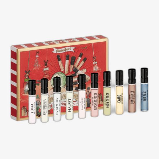 Элегантная упаковка набора Penhaligon's Hearts And Humbugs Discovery Collection