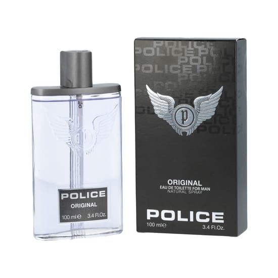 Police original edt parfüümi pudel lähedalt