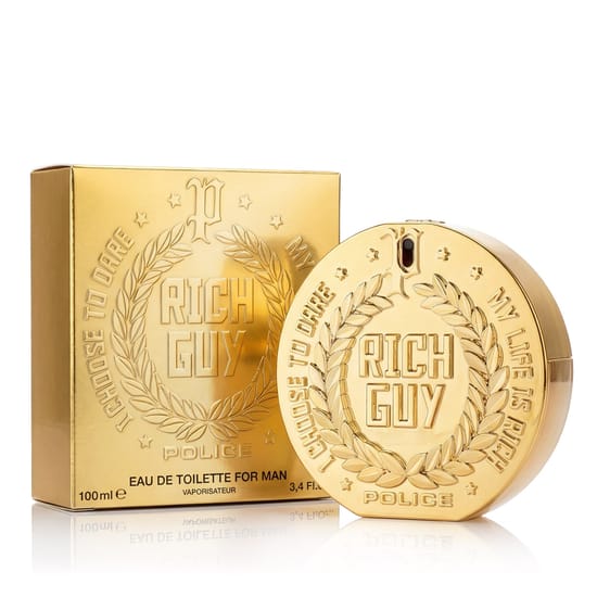 Элегантный флакон POLICE Rich Guy EDT