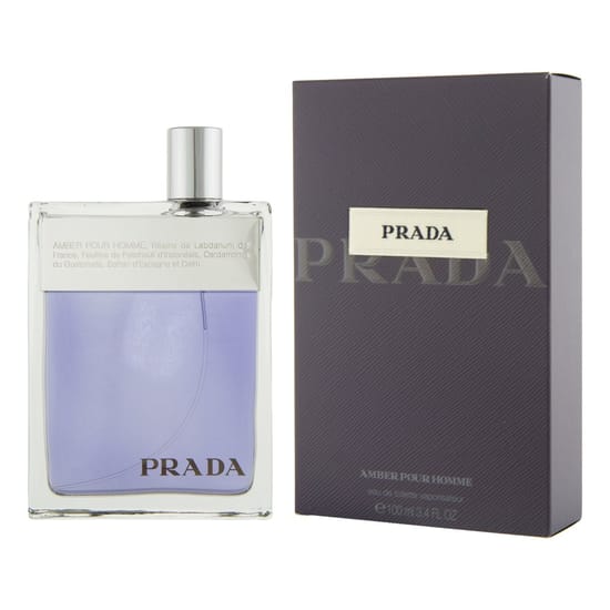 Prada amber pour homme eau de toilette bottle