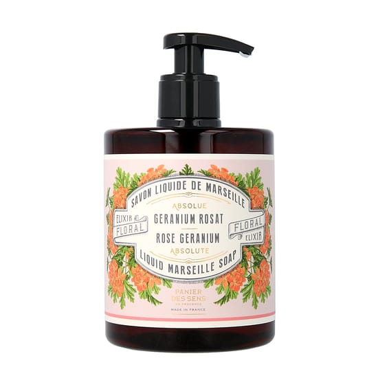 Panier des Sens Rose Géranium Liquid Marseille Soap W