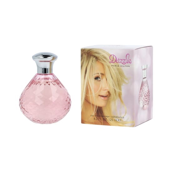 Parfüümi Paris Hilton Dazzle EDP pudel lähedalt