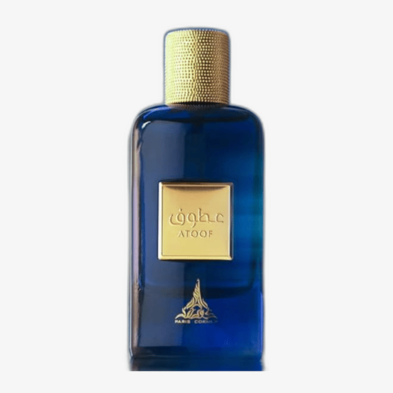Parfüümi Paris Corner Atoof EDP pudel lähedalt