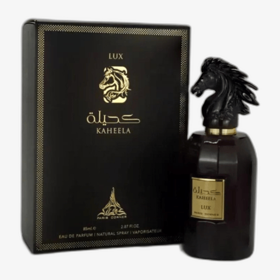 Sleek bottle of Paris Corner Kaheela Lux EDP