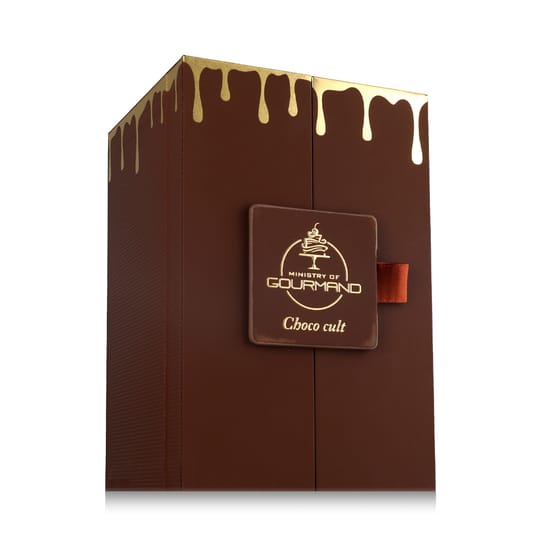Paris Corner Choco Cult EDP parfüümi pakend Paris Corner Choco Cult EDP parfüümi pudel