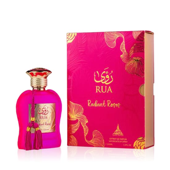 Parfüümi Paris Corner RUA Radiant Roses EP pudel lähedalt