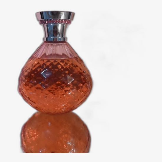 Close-up view of Paris Hilton Dazzle EDP perfume bottle