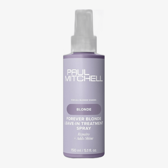 Флакон Paul Mitchell Forever Blonde Leave-In Treatment Spray в крупном плане