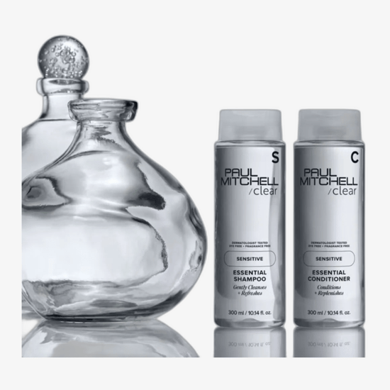 Original Packaging of Paul Mitchell Sensitive Clear Essential Conditioner Paul Mitchell Sensitive Clear Essential Conditioner Bottle